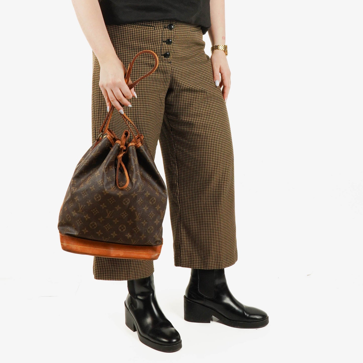 Louis Vuitton Noe GM Schultertasche aus Monogram Canvas