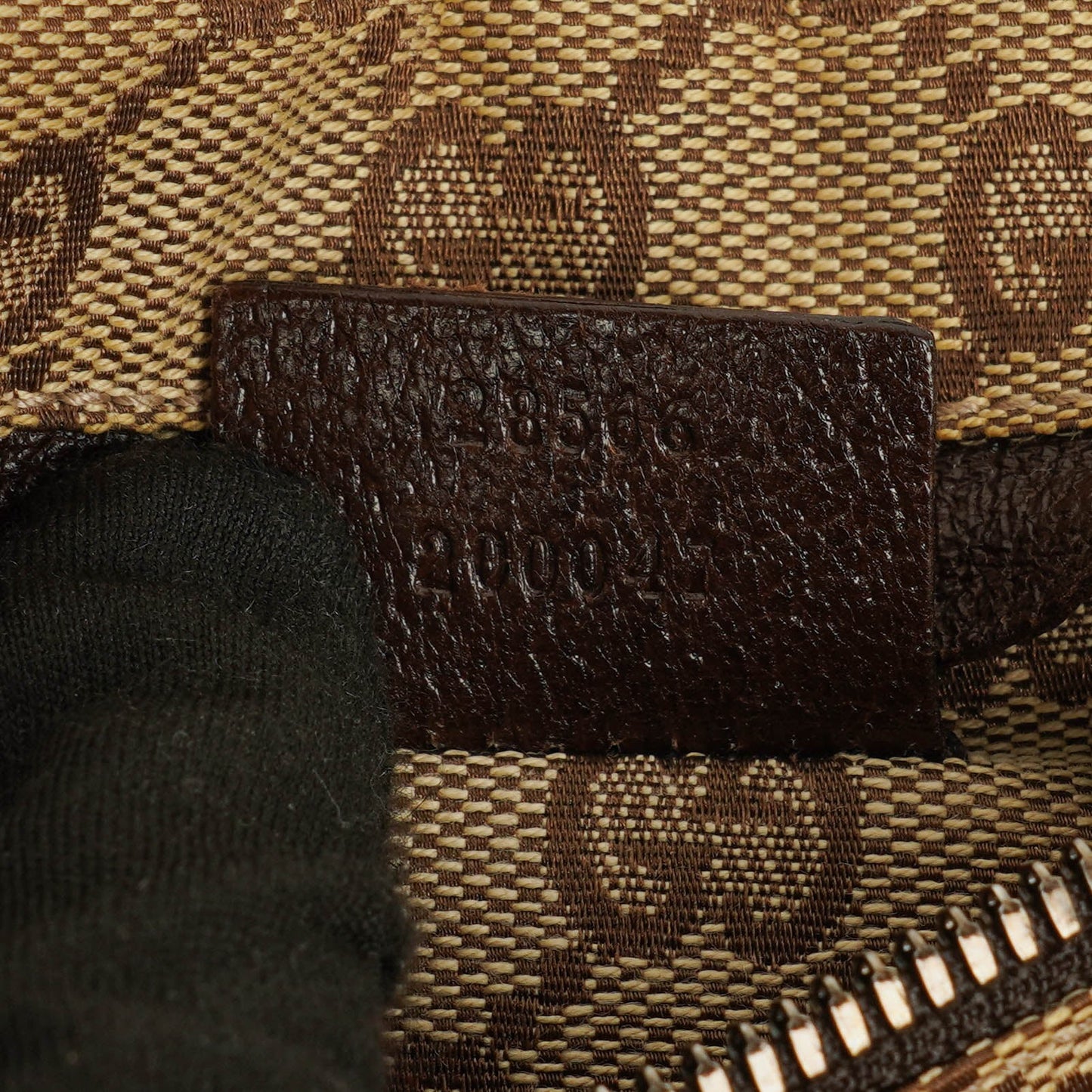 Gucci GG Monogram Canvas Gürteltasche