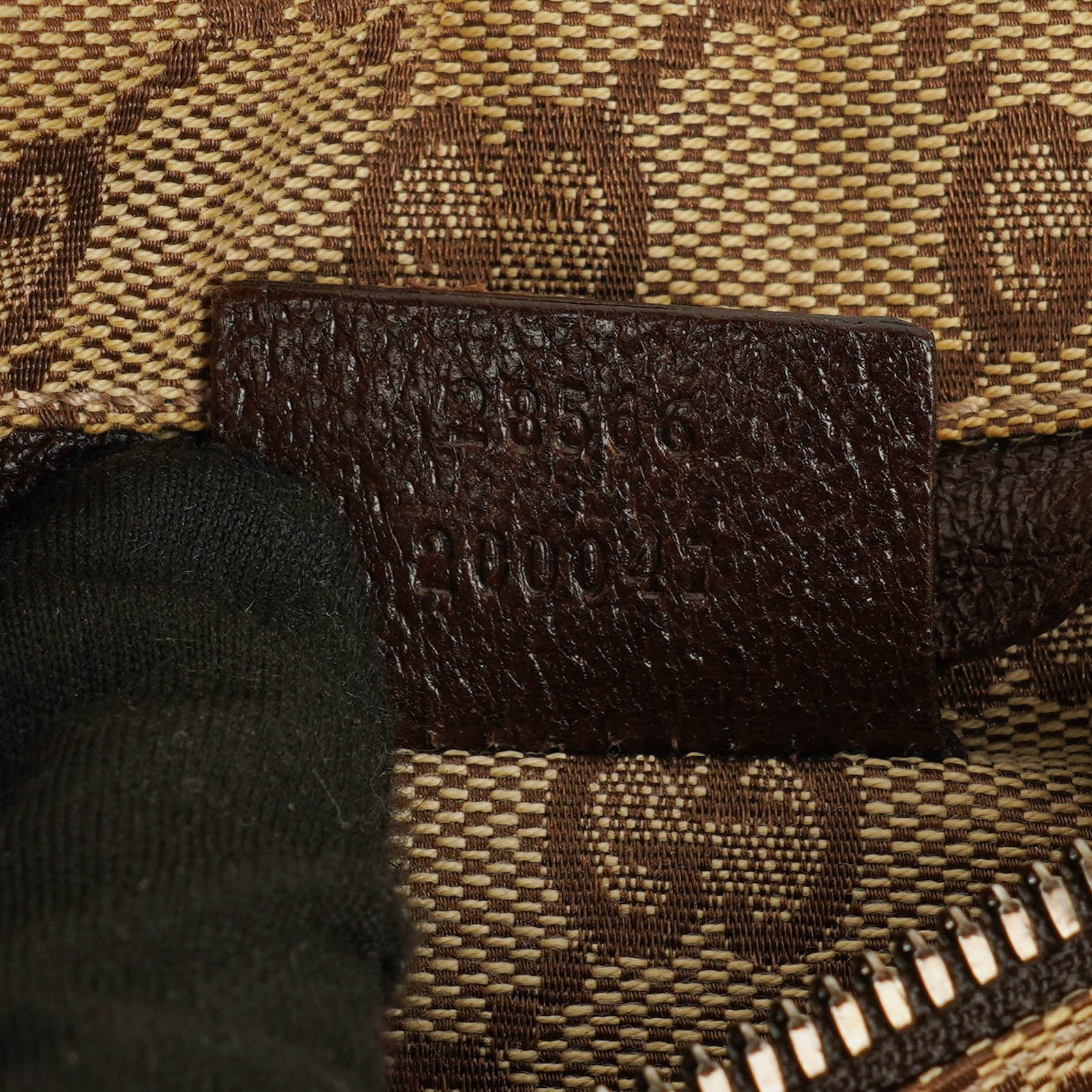 Gucci GG Monogram Canvas Gürteltasche