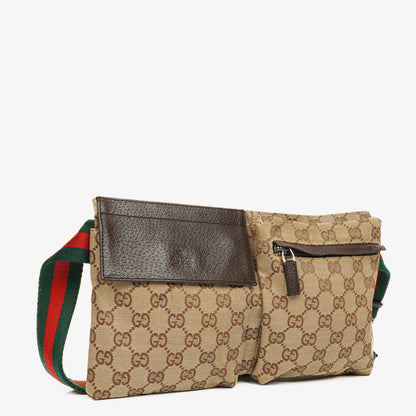 Gucci GG Monogram Canvas Gürteltasche