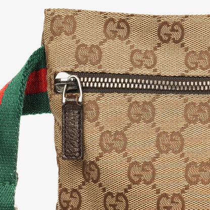 Gucci GG Monogram Canvas Gürteltasche
