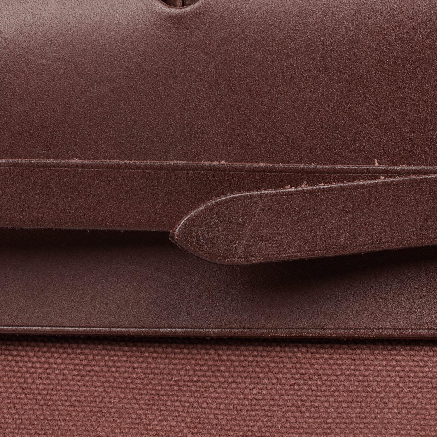 Hermès Herbag Toile Vache Hunter Havane MM 2-in-1 Tasche