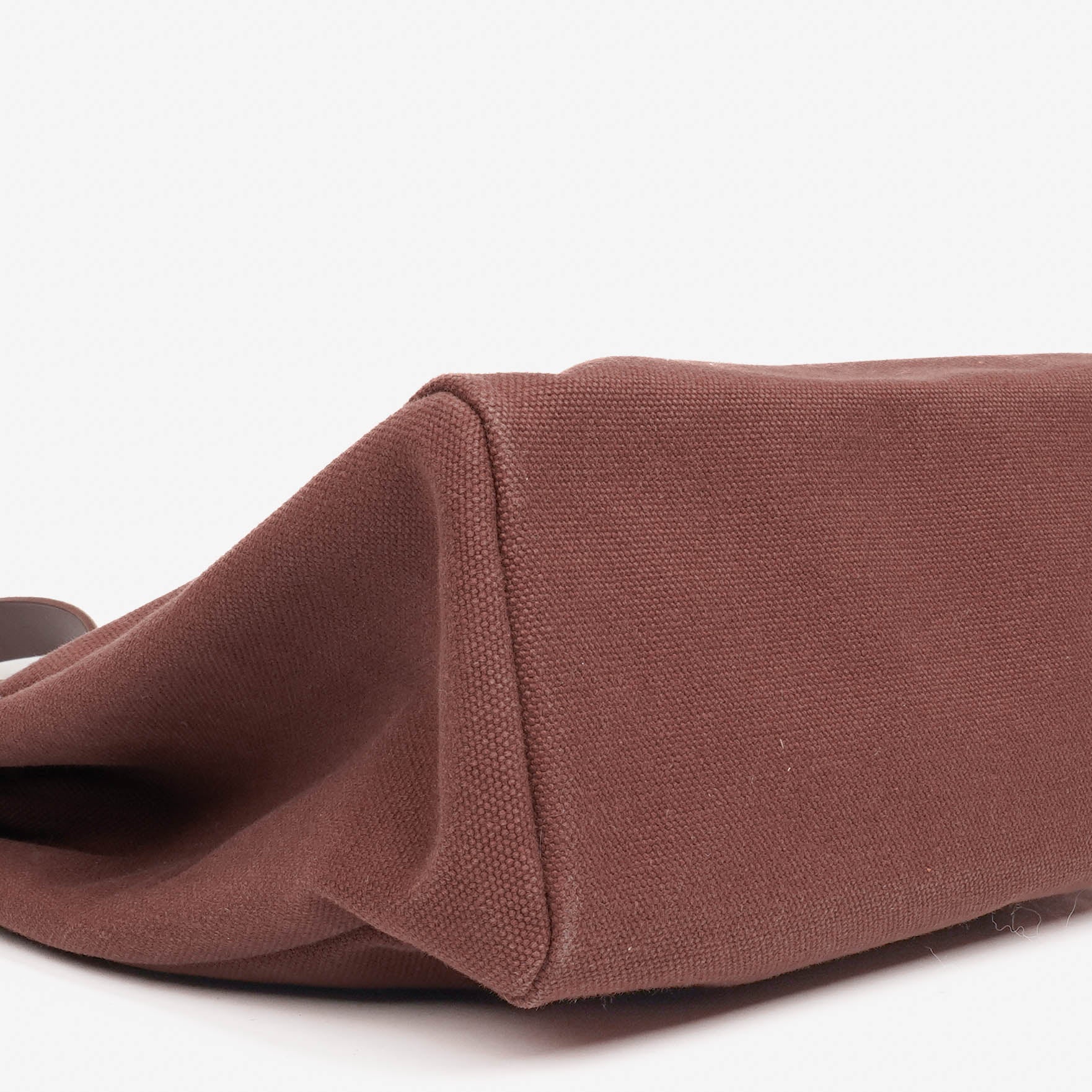 Hermès Herbag Toile Vache Hunter Havane MM 2-in-1 Tasche