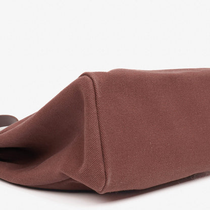Hermès Herbag Toile Vache Hunter Havane MM 2-in-1 Tasche