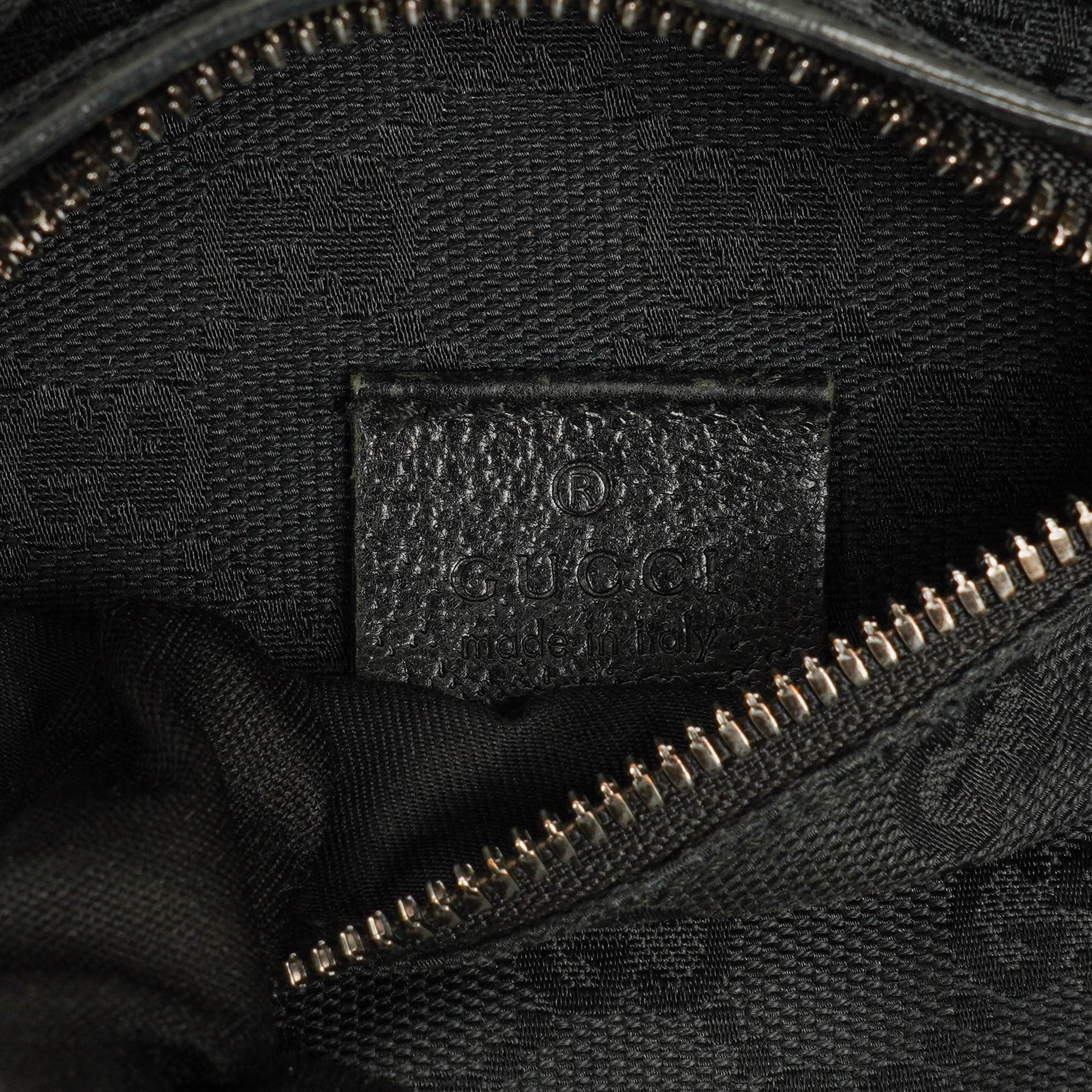 Gucci GG Monogram Canvas Gürteltasche
