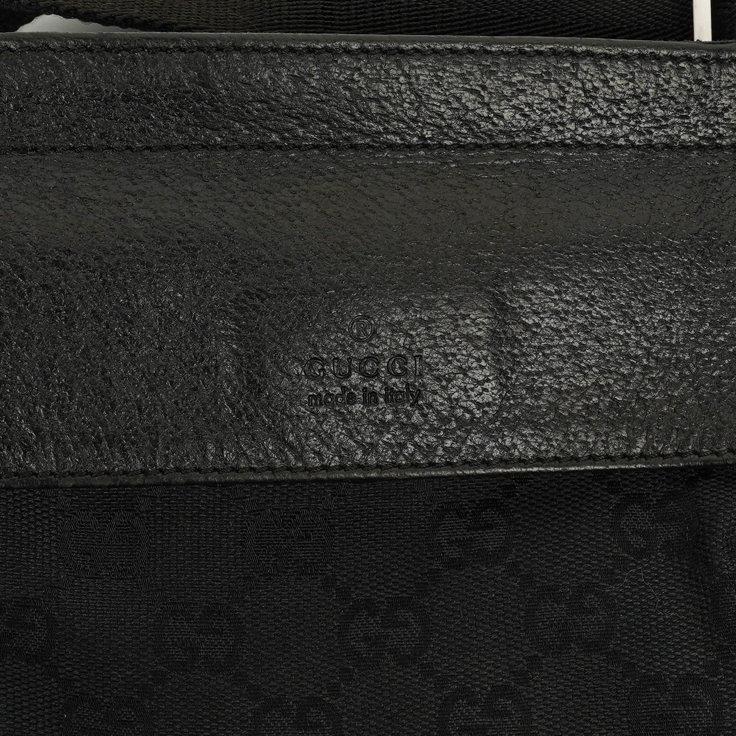 Gucci GG Monogram Canvas Gürteltasche