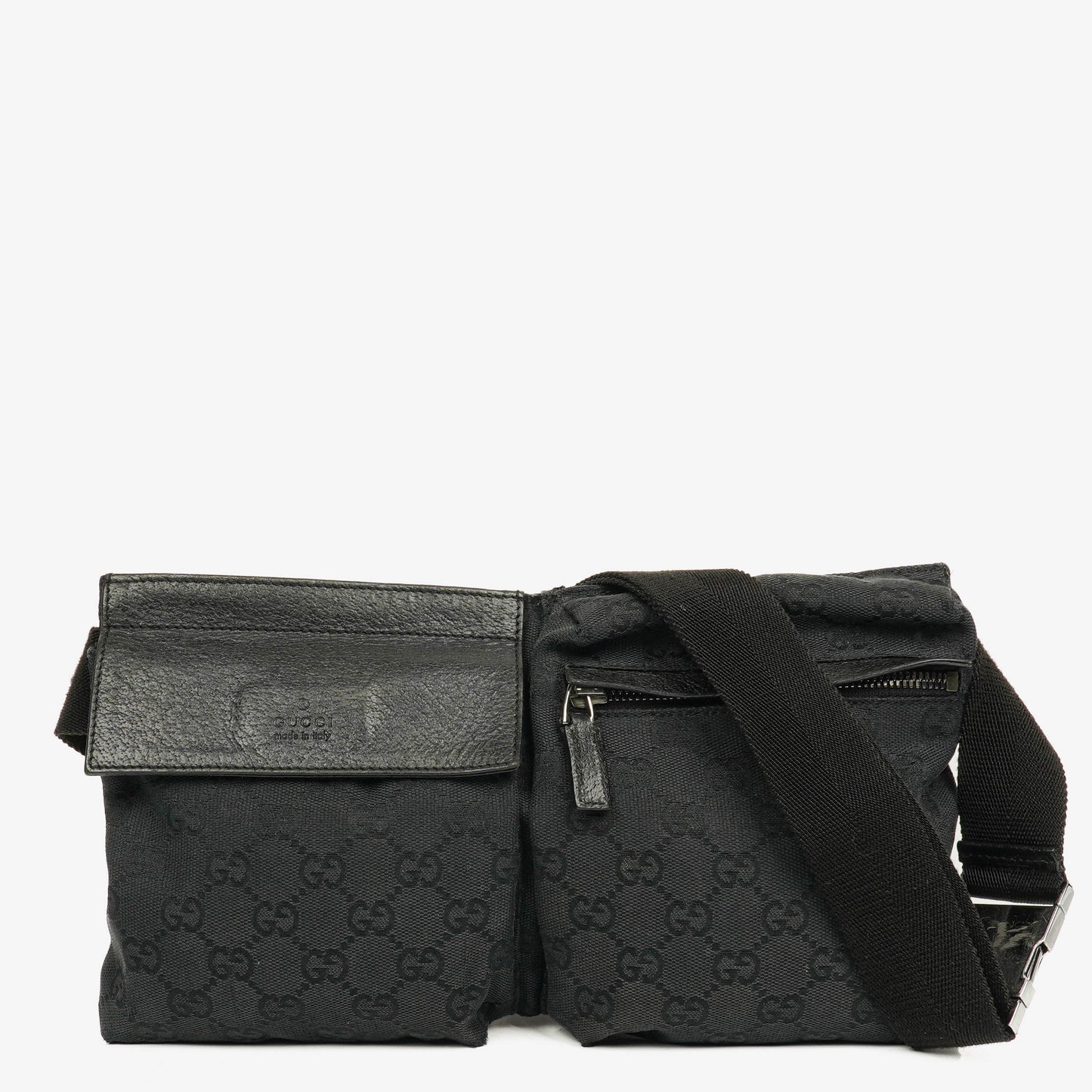 Gucci GG Monogram Canvas Gürteltasche