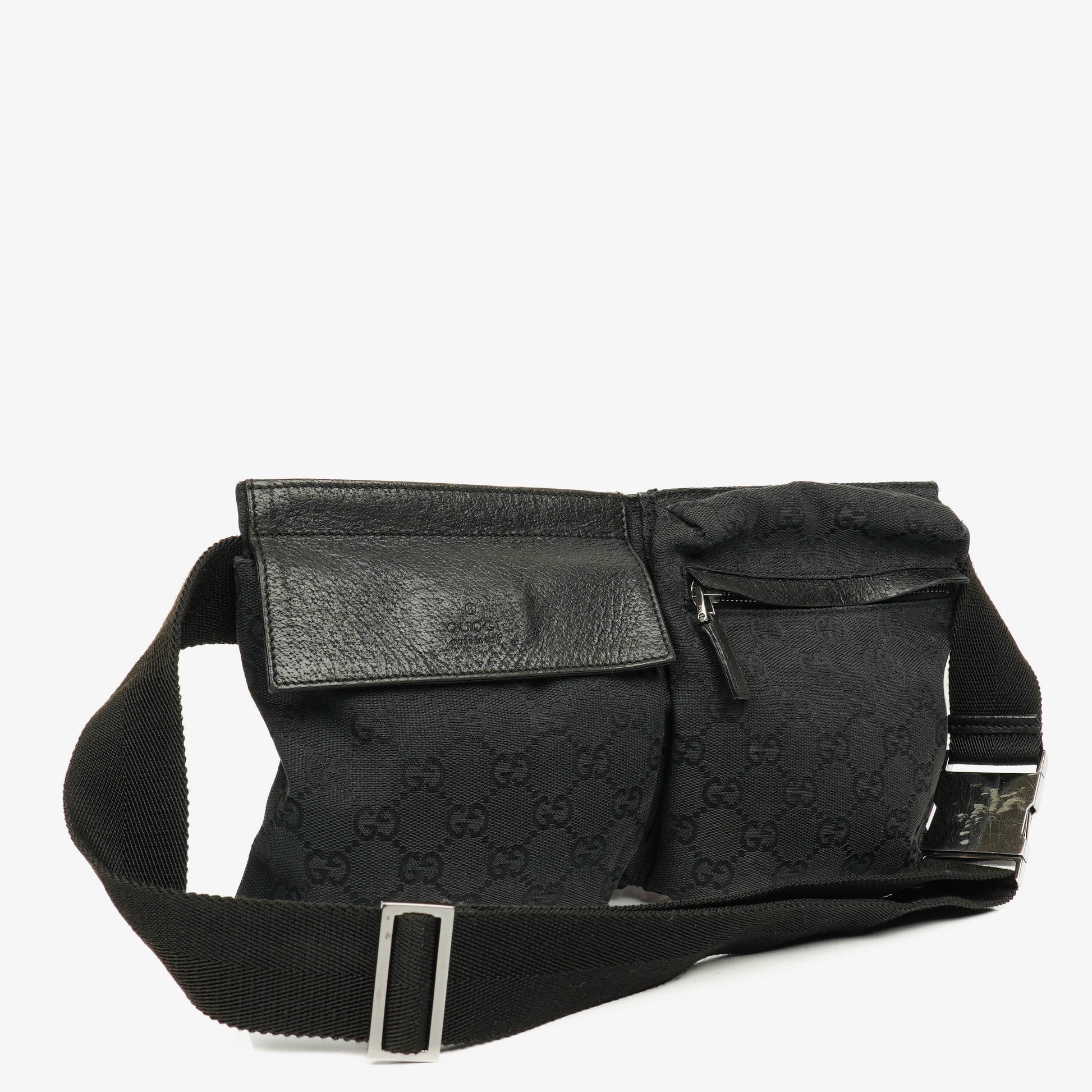 Gucci GG Monogram Canvas Gürteltasche