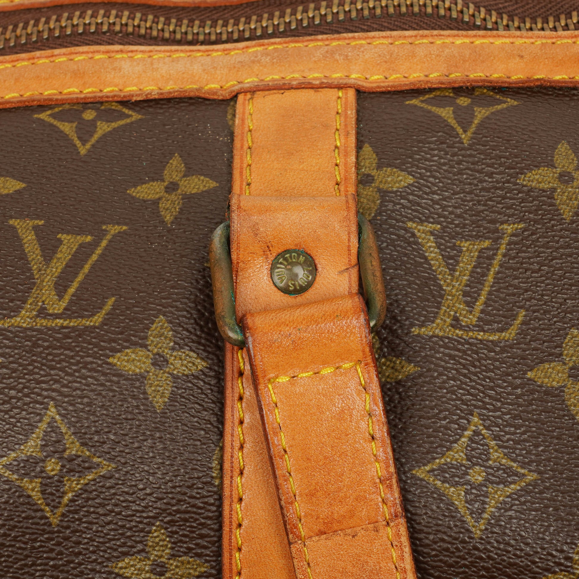 Louis Vuitton Sac Souple 45 Reisetasche aus Monogram Canvas
