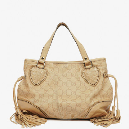 Gucci Guccissima Tribeca Tassel Tote Bag