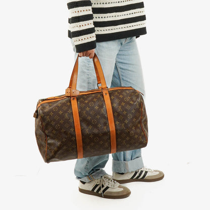 Louis Vuitton Sac Souple 45 Reisetasche aus Monogram Canvas
