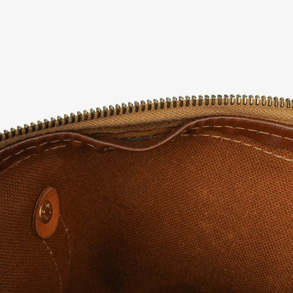 Celine Vintage Macadam Triomphe braune Reisetasche