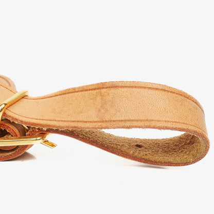 Louis Vuitton Leder-Namensschild und Griffhalter