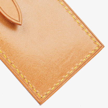 Louis Vuitton Leder-Namensschild und Griffhalter