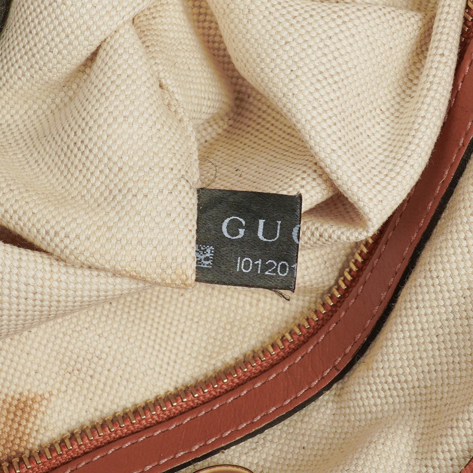 Gucci GG Canvas Heart Bit Tote Bag