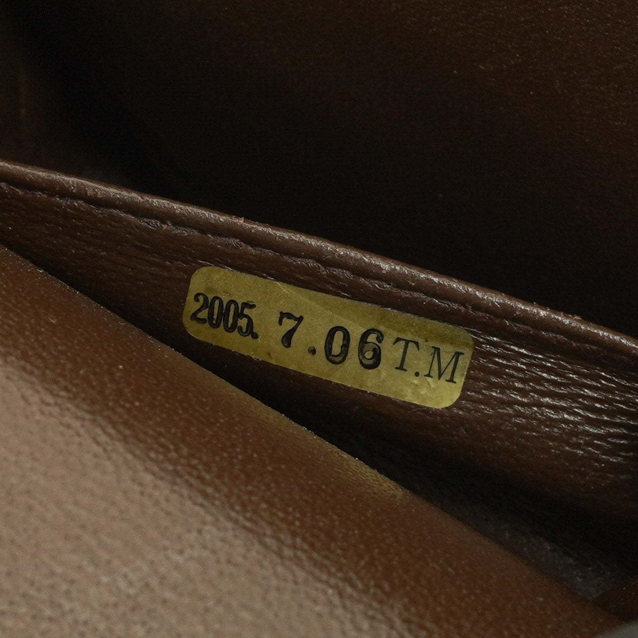 Chanel Vintage Medium Classic Double Flap Tasche aus braunem Jersey mit versilberten Beschlägen