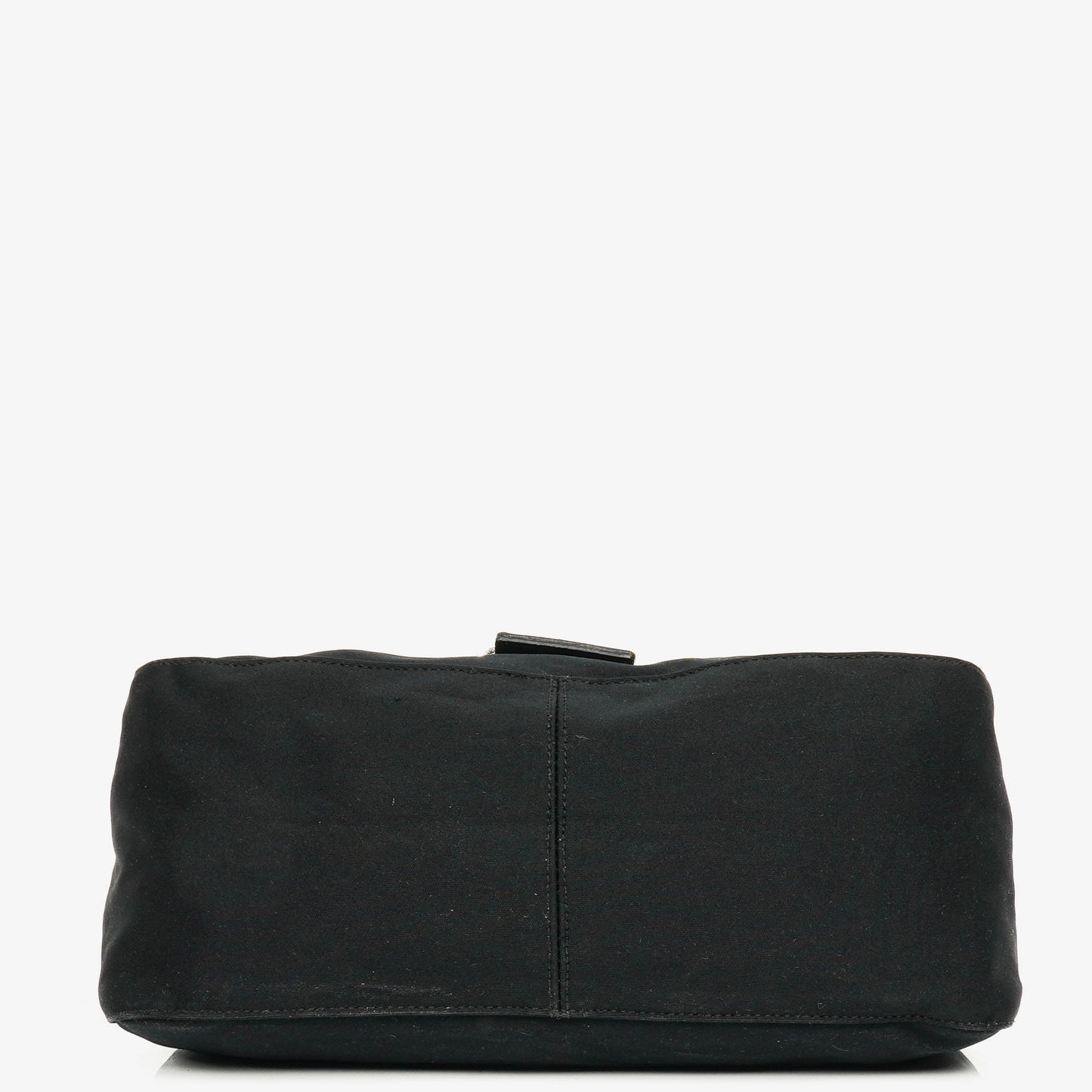 Fendi Mamma Baguette Schultertasche aus schwarzem Neopren