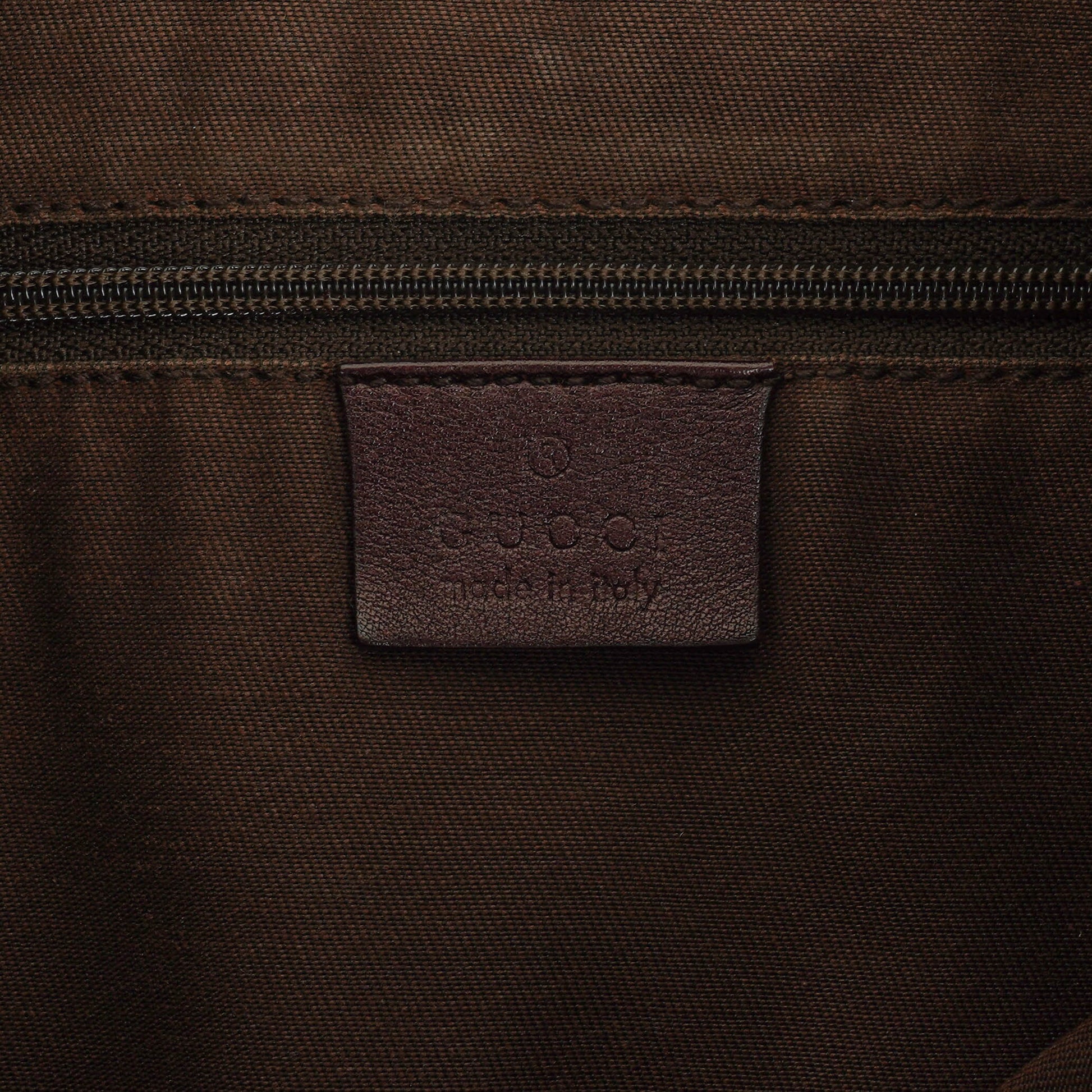 Gucci Abbey D-Ring Hobo Bag aus Monogram Canvas