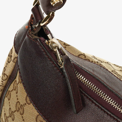 Gucci Abbey D-Ring Hobo Bag aus Monogram Canvas