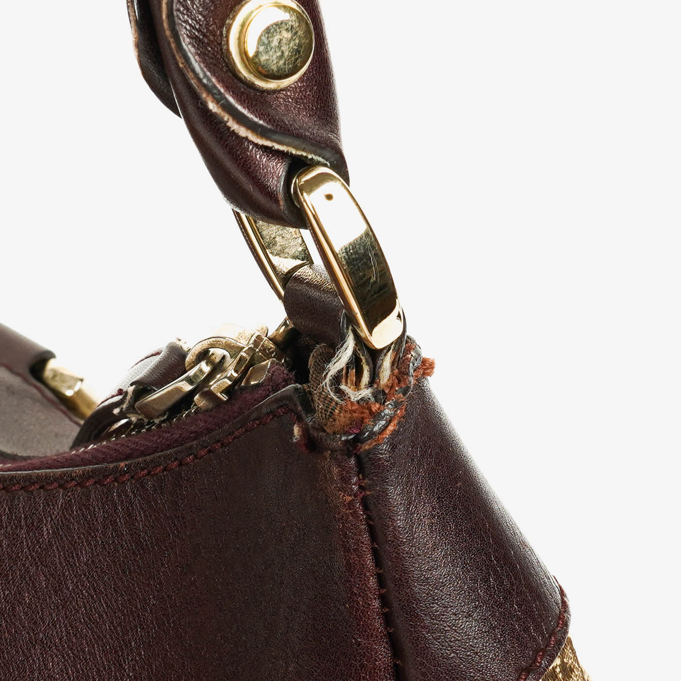 Gucci Abbey D-Ring Hobo Bag aus Monogram Canvas