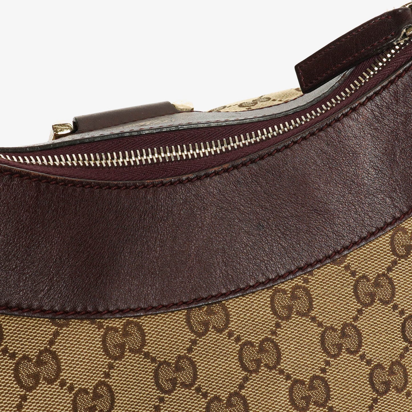 Gucci Abbey D-Ring Hobo Bag aus Monogram Canvas