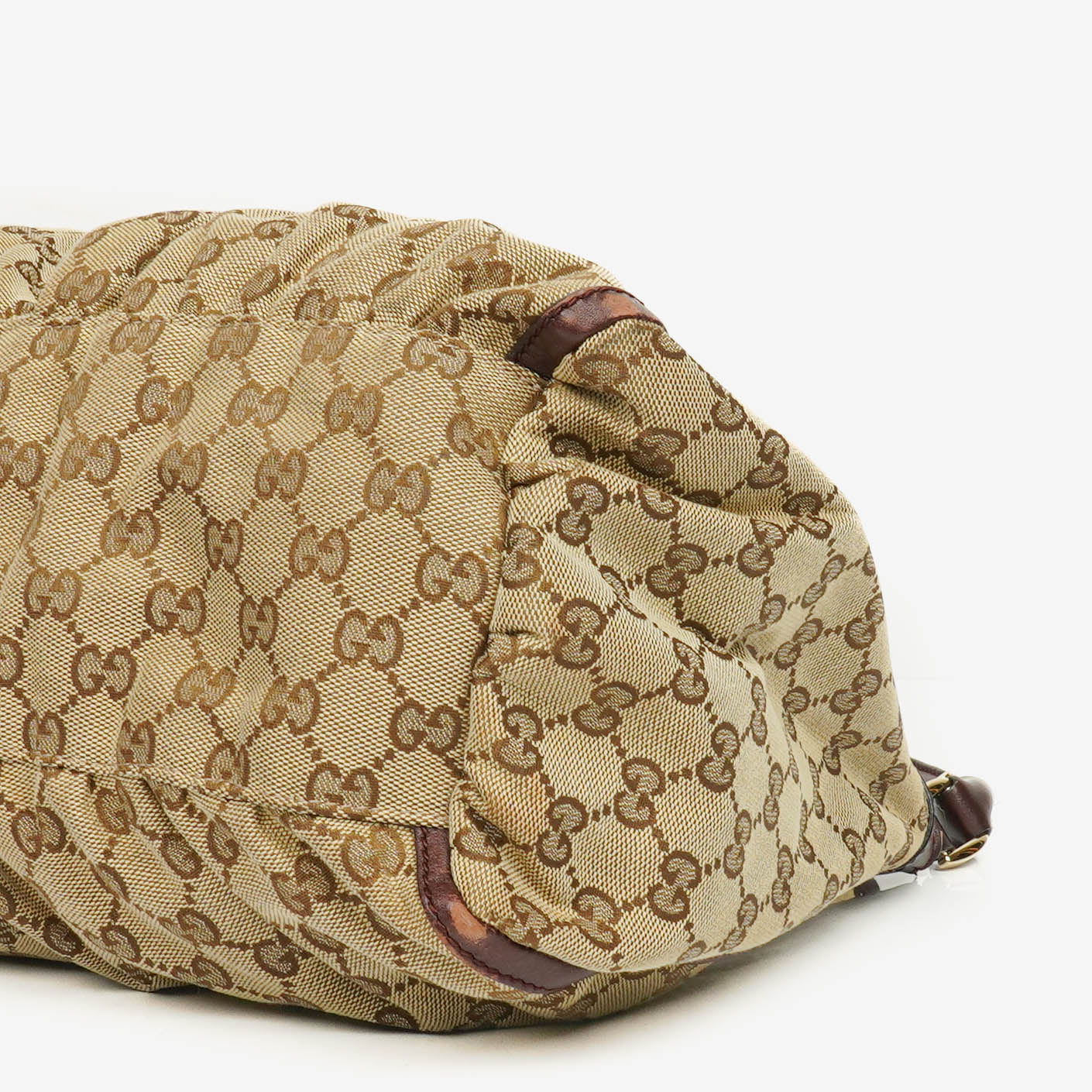 Gucci Abbey D-Ring Hobo Bag aus Monogram Canvas