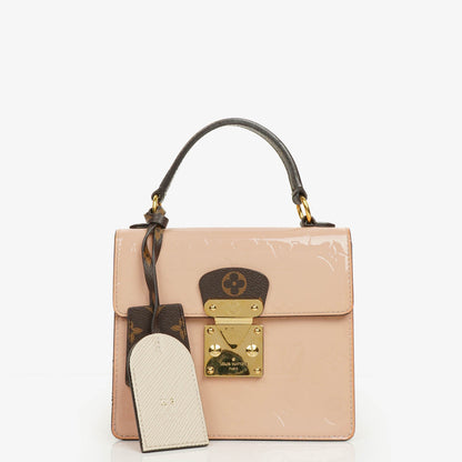 Louis Vuitton Spring Street Bag in Rose Ballerine aus Vernis, Epi und Monogram