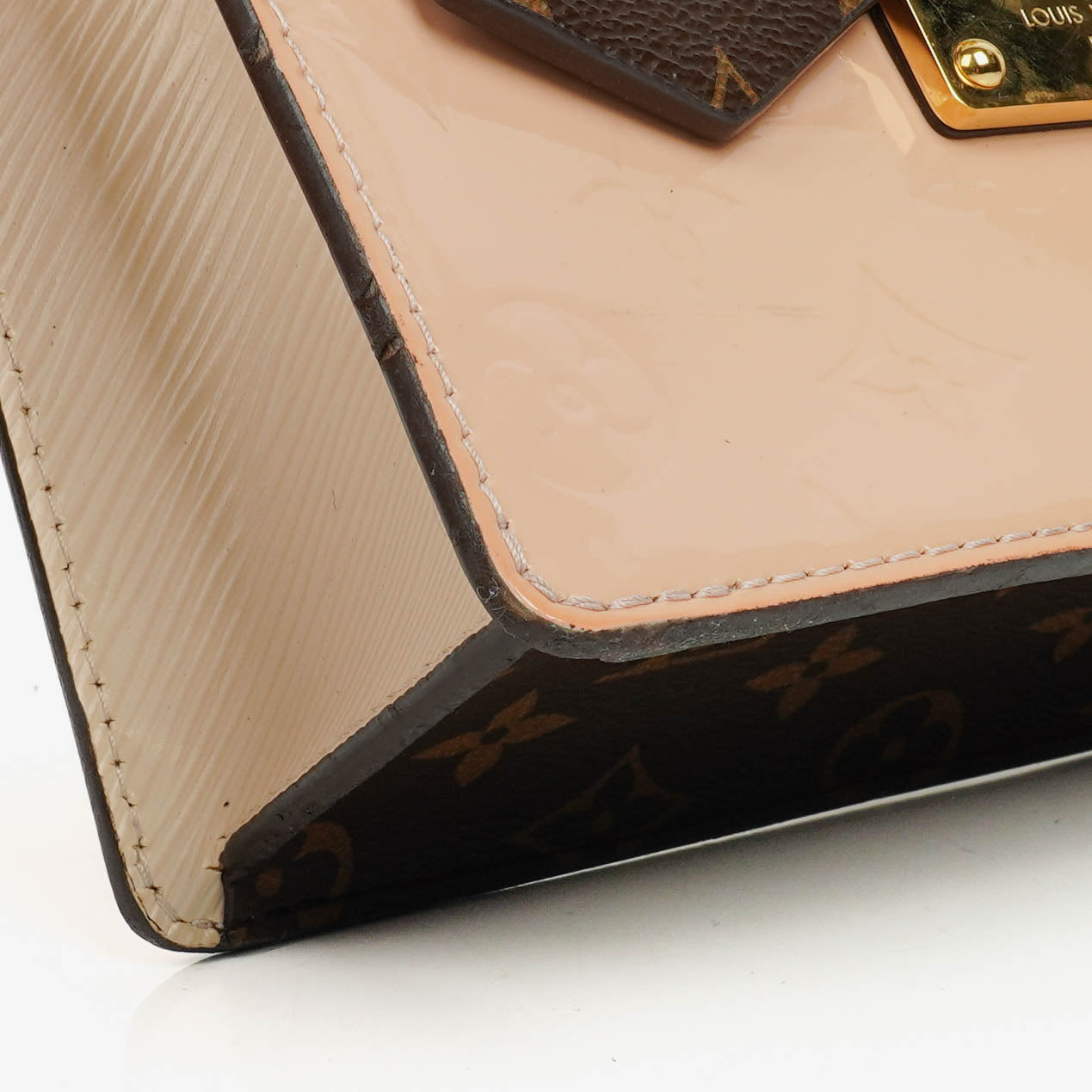 Louis Vuitton Spring Street Bag in Rose Ballerine aus Vernis, Epi und Monogram