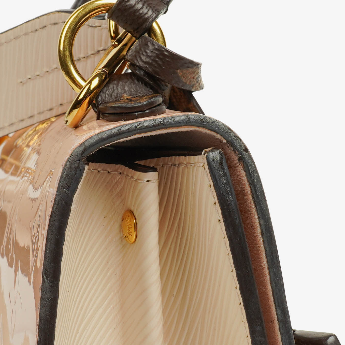 Louis Vuitton Spring Street Bag in Rose Ballerine aus Vernis, Epi und Monogram