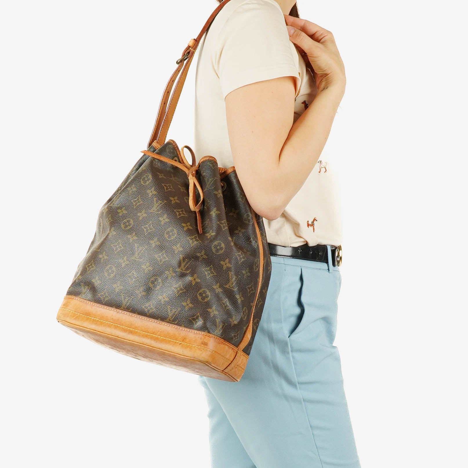 Louis Vuitton Noé GM Schultertasche aus Monogram Canvas