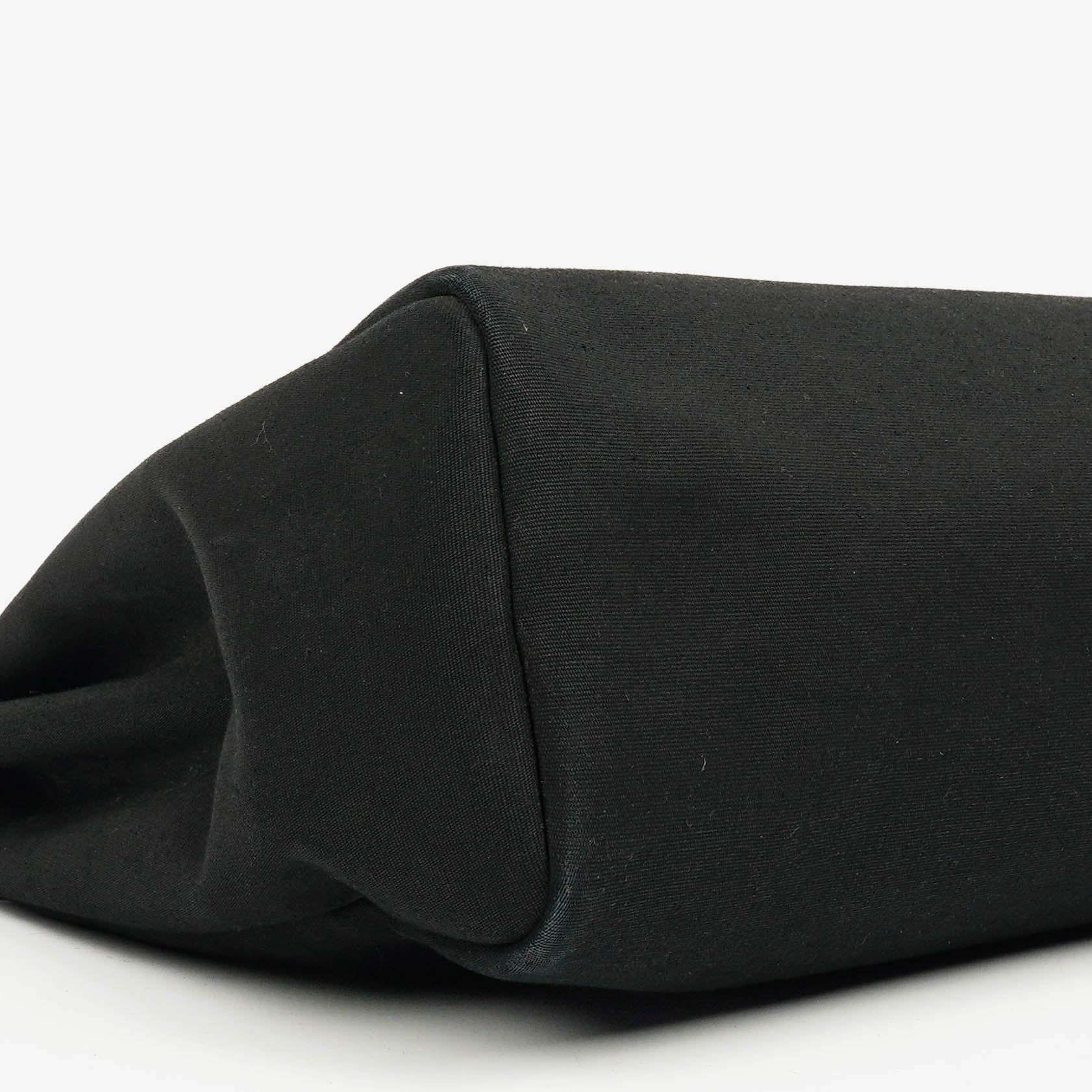 Hermès Herbag MM 2-in-1 Bag aus Canvas und schwarzem Vache Hunter