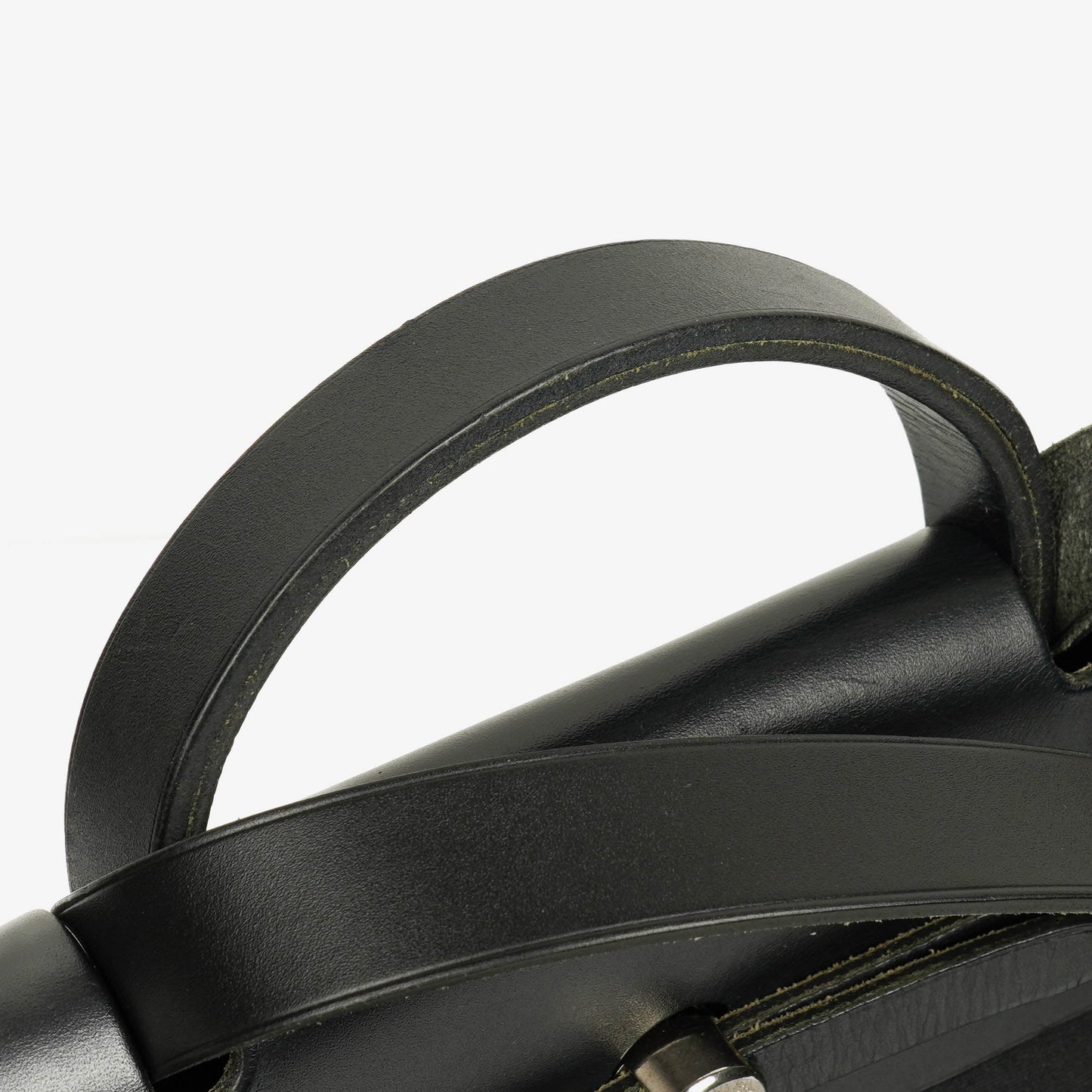 Hermès Herbag MM 2-in-1 Bag aus Canvas und schwarzem Vache Hunter