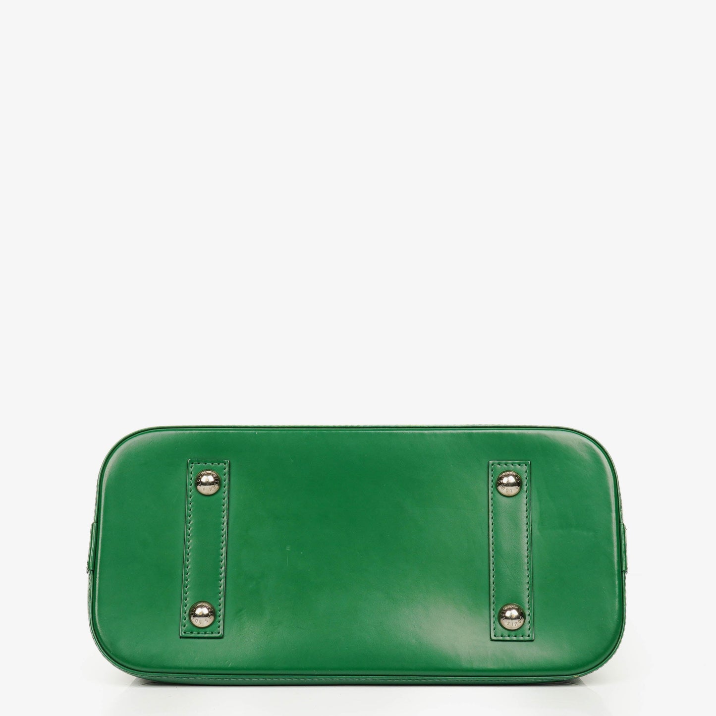 Louis Vuitton Alma PM Handtasche aus grünem Epi-Leder