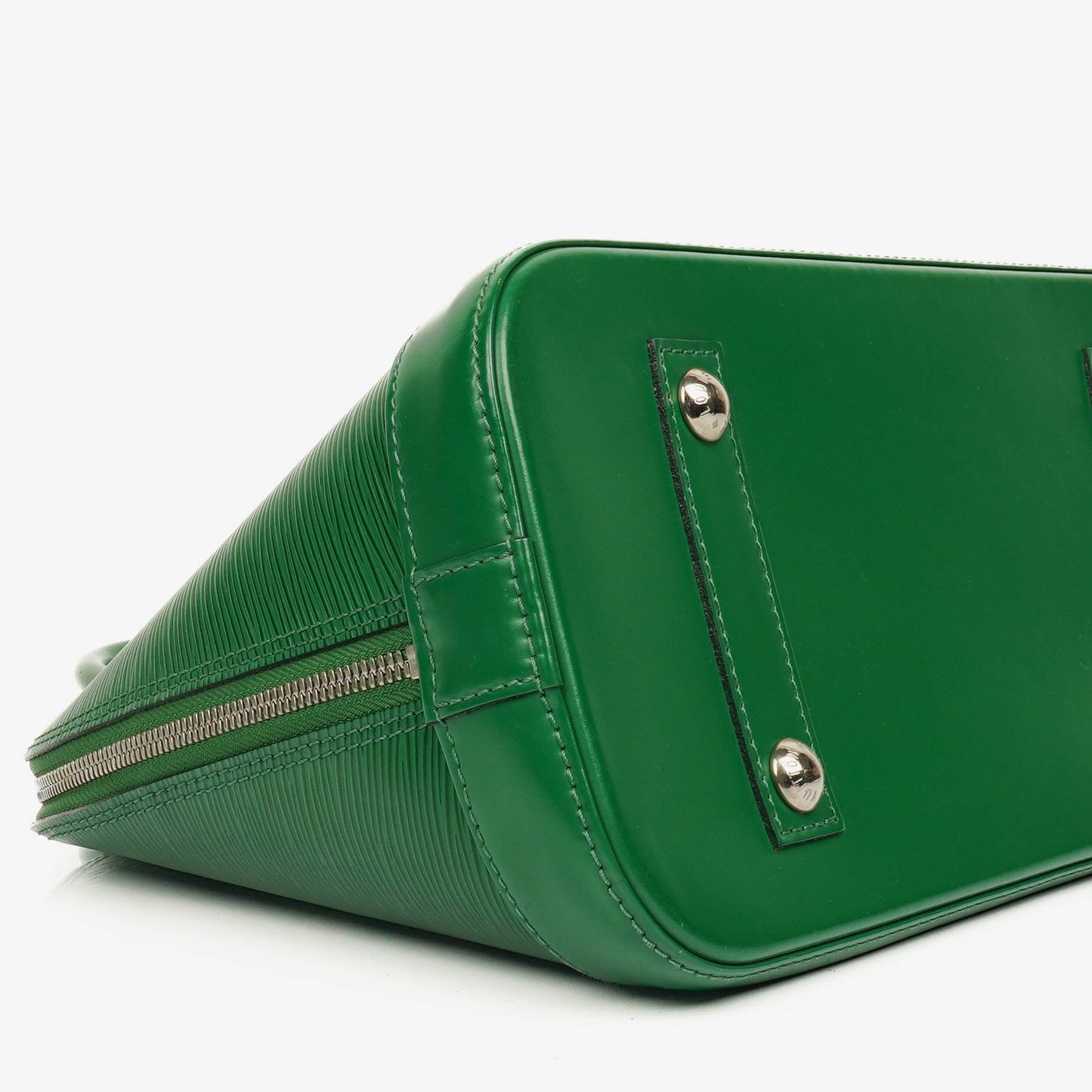 Louis Vuitton Alma PM Handtasche aus grünem Epi-Leder