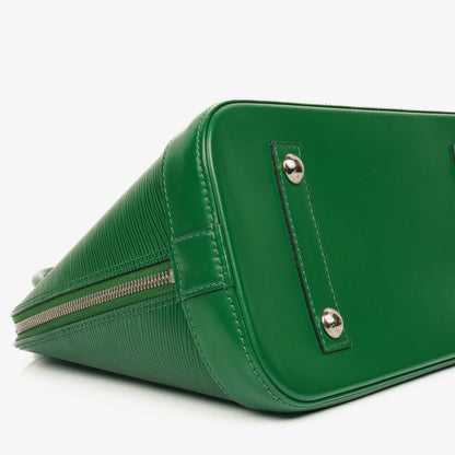Louis Vuitton Alma PM Handtasche aus grünem Epi-Leder