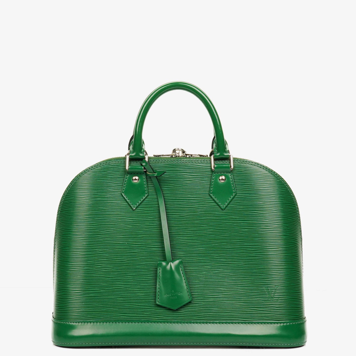 Louis Vuitton Alma PM Handtasche aus grünem Epi-Leder