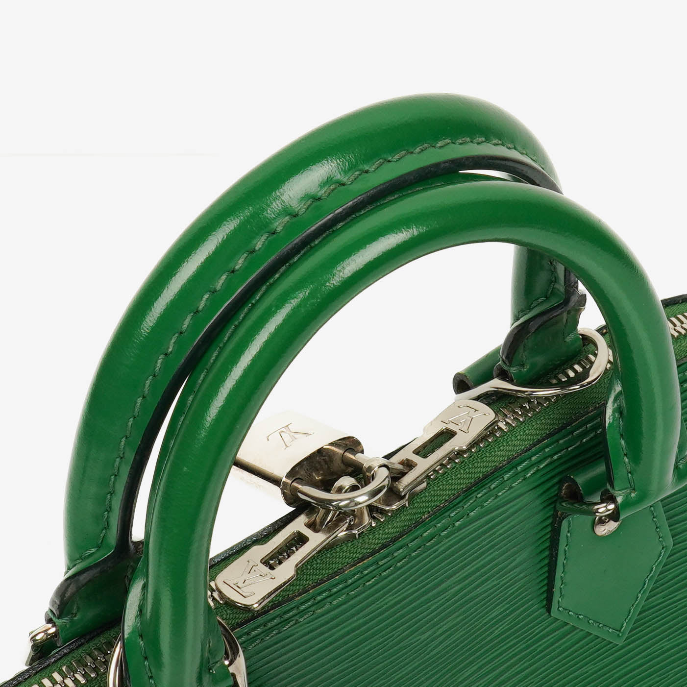 Louis Vuitton Alma PM Handtasche aus grünem Epi-Leder