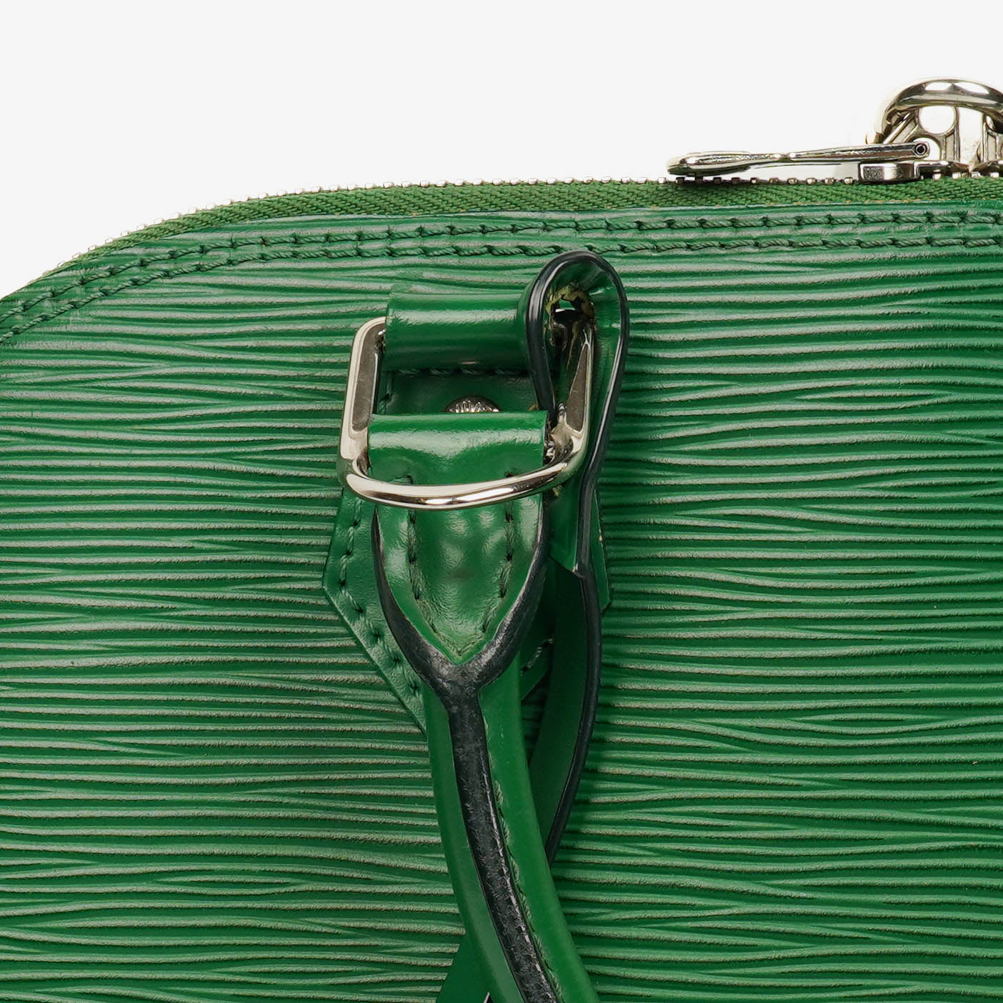 Louis Vuitton Alma PM Handtasche aus grünem Epi-Leder