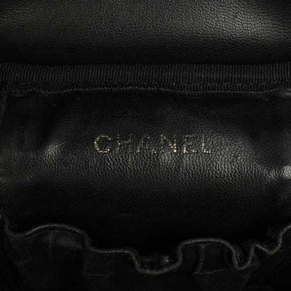 Chanel Vanity Case aus schwarzem Caviar-Leder