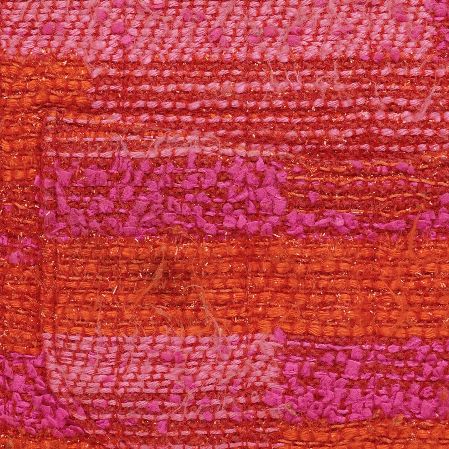 Chanel Medium Classic Single Flap Bag aus multicolor Tweed