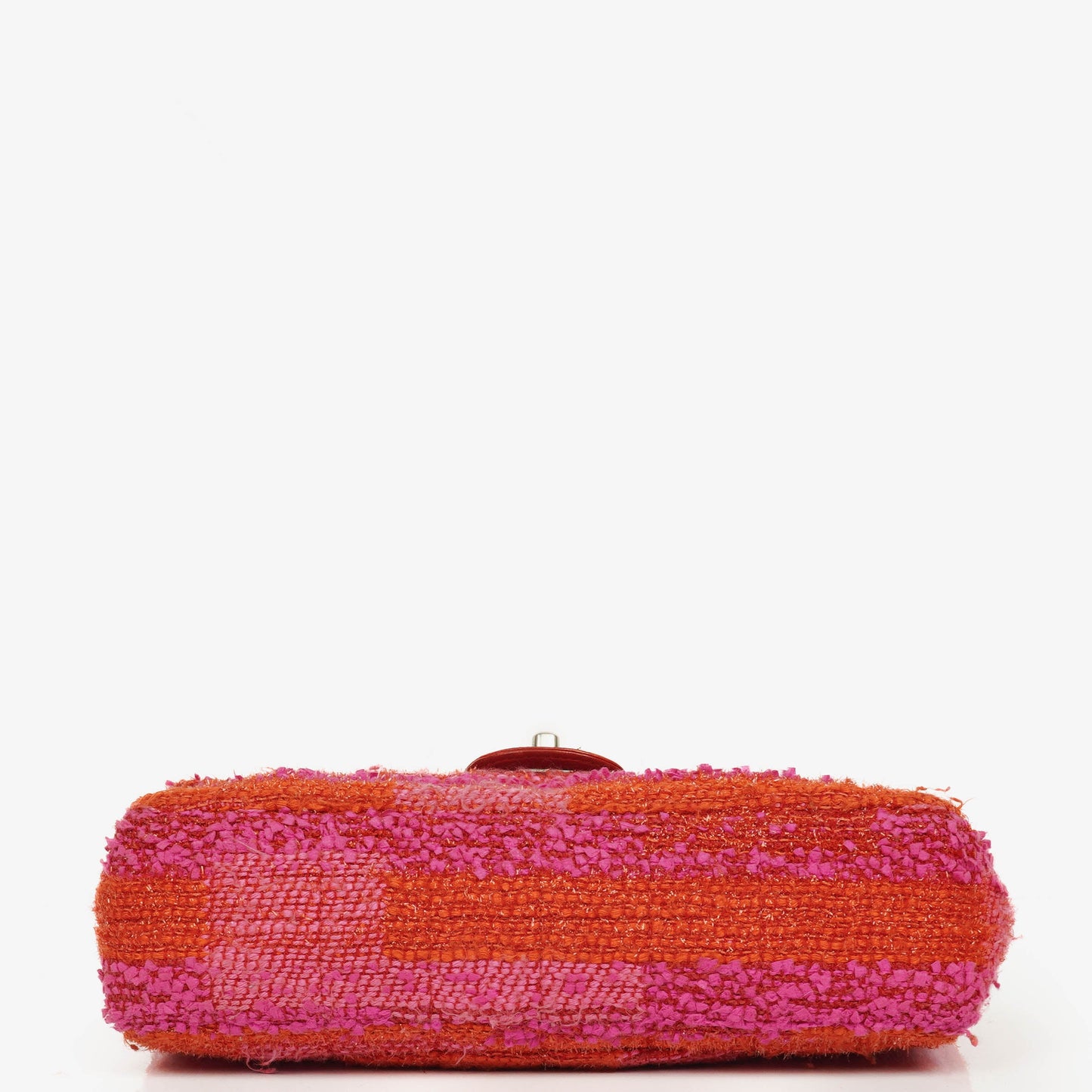 Chanel Medium Classic Single Flap Bag aus multicolor Tweed
