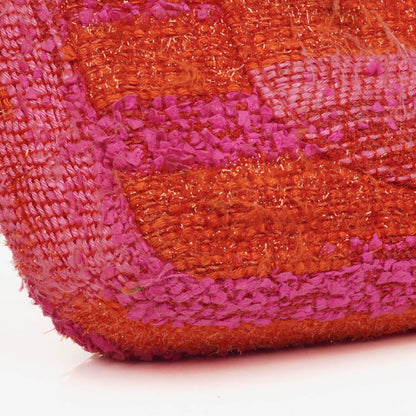 Chanel Medium Classic Single Flap Bag aus multicolor Tweed