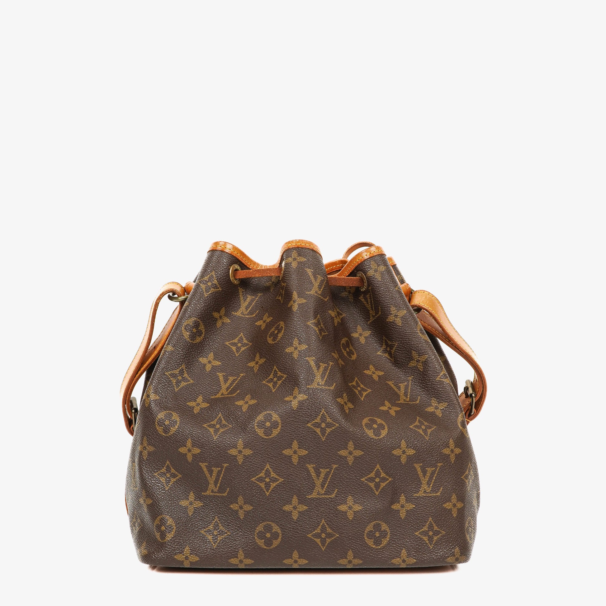 Louis Vuitton Petit Noé Schultertasche aus Monogram Canvas