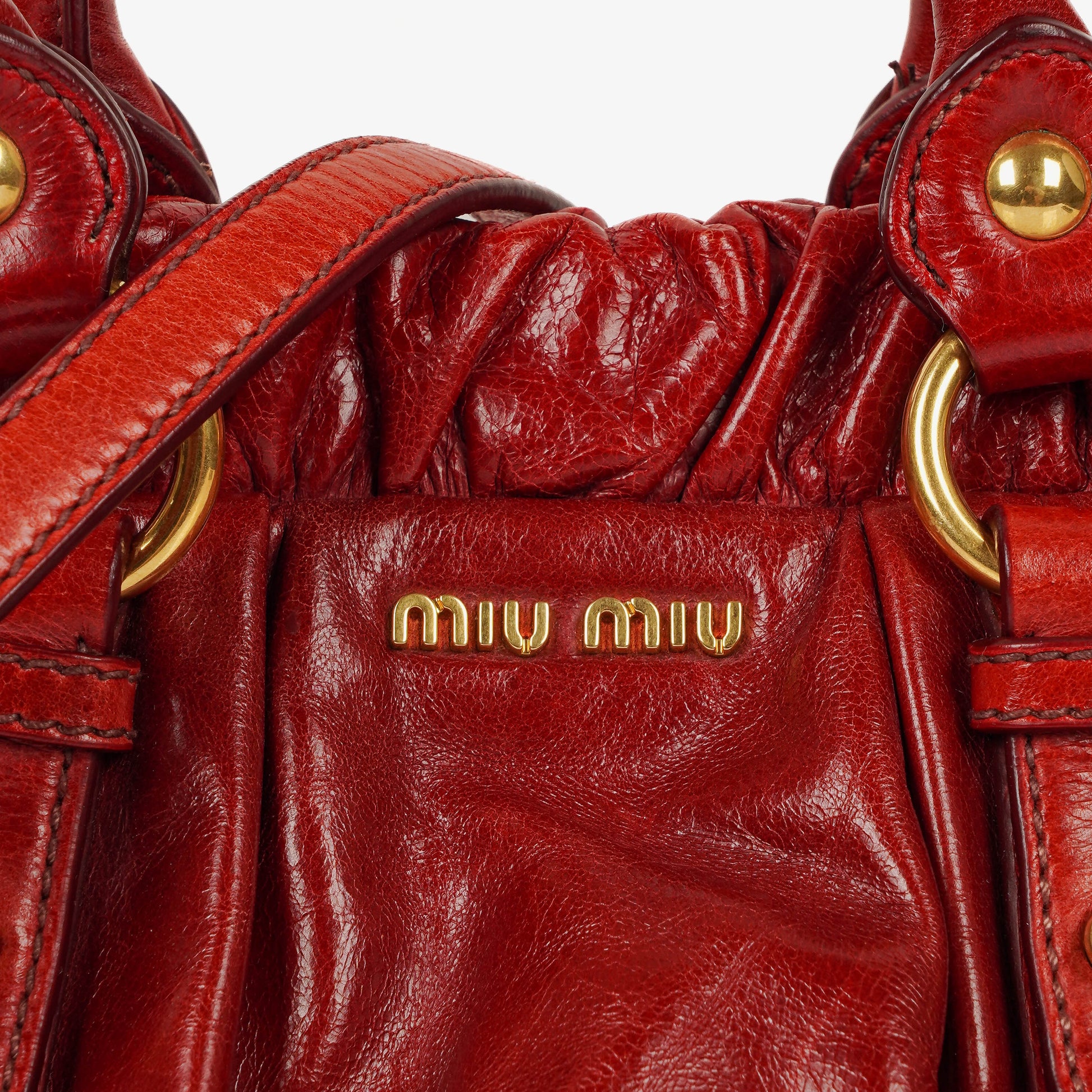 Miu Miu Vitello Satchel Tasche