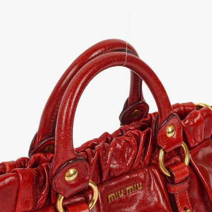 Miu Miu Vitello Satchel Tasche