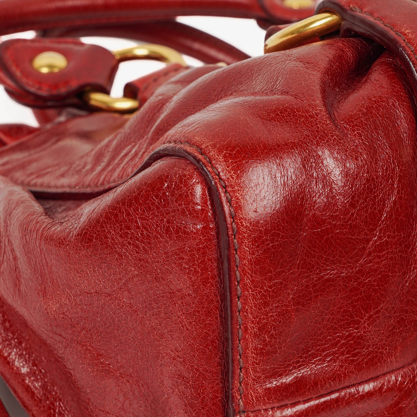 Miu Miu Vitello Satchel Tasche