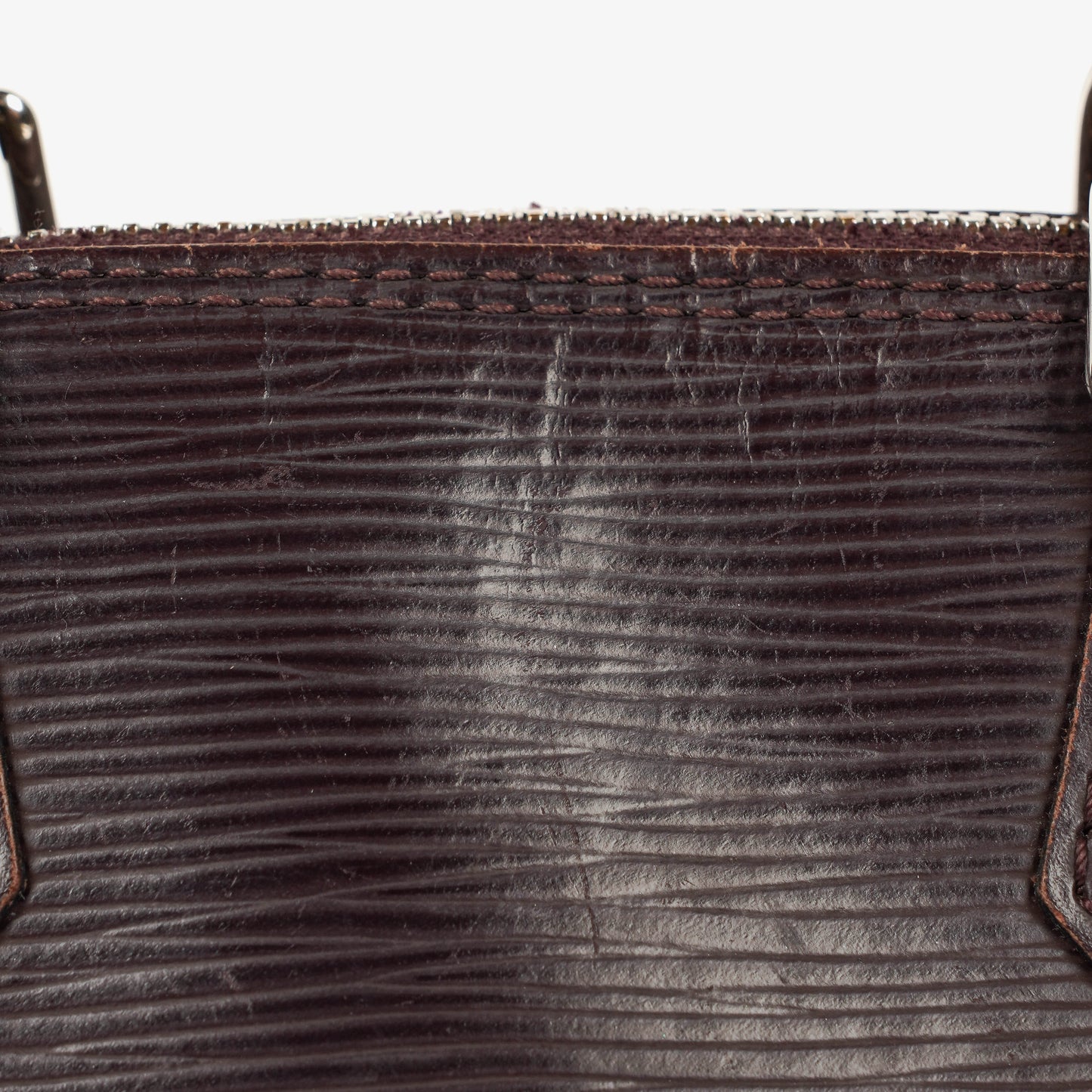 Louis Vuitton Alma BB Handtasche aus Epi Leder in Quetsche