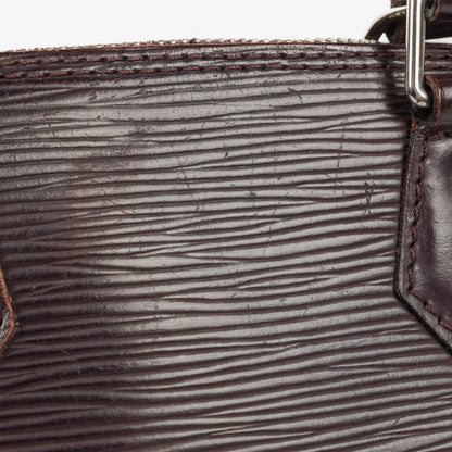 Louis Vuitton Alma BB Handtasche aus Epi Leder in Quetsche