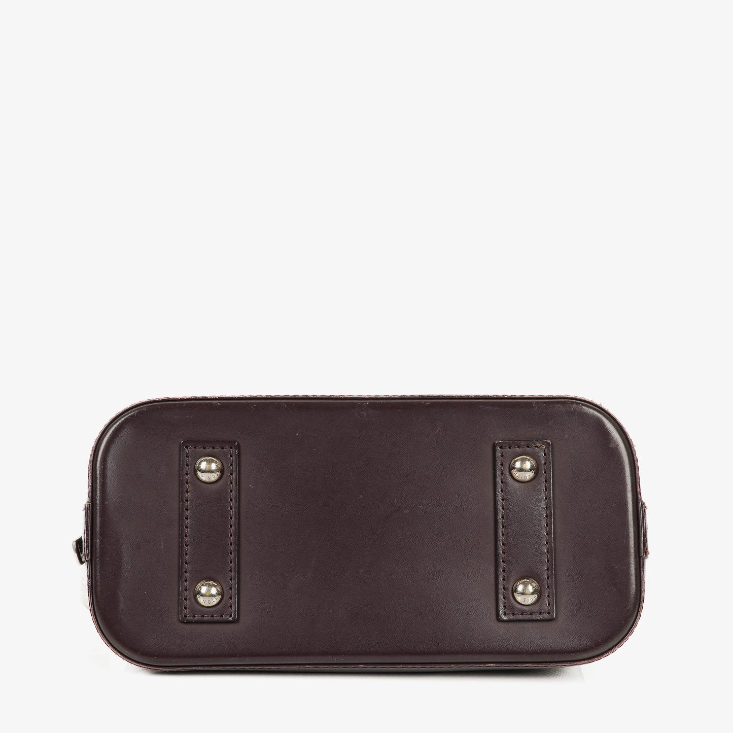Louis Vuitton Alma BB Handtasche aus Epi Leder in Quetsche