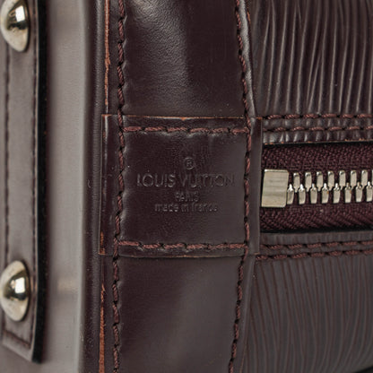 Louis Vuitton Alma BB Handtasche aus Epi Leder in Quetsche